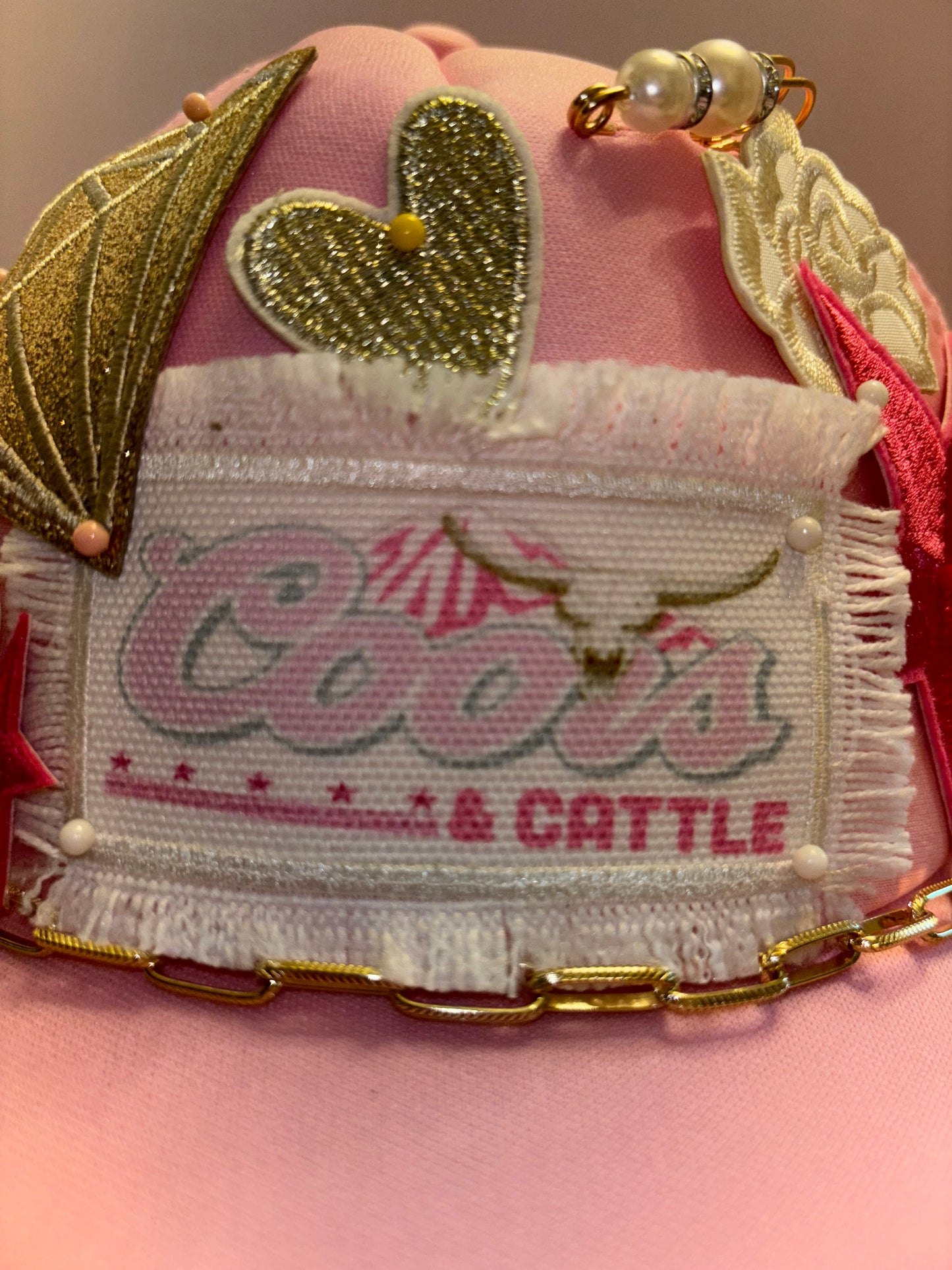 Trucker Patch Hat Coors and Cattle Theme