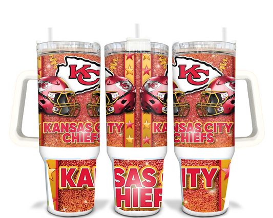 Chiefs 40oz tumbler