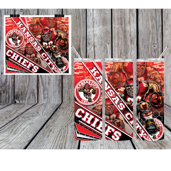 NFL Football Beast Sublimation Tumbler