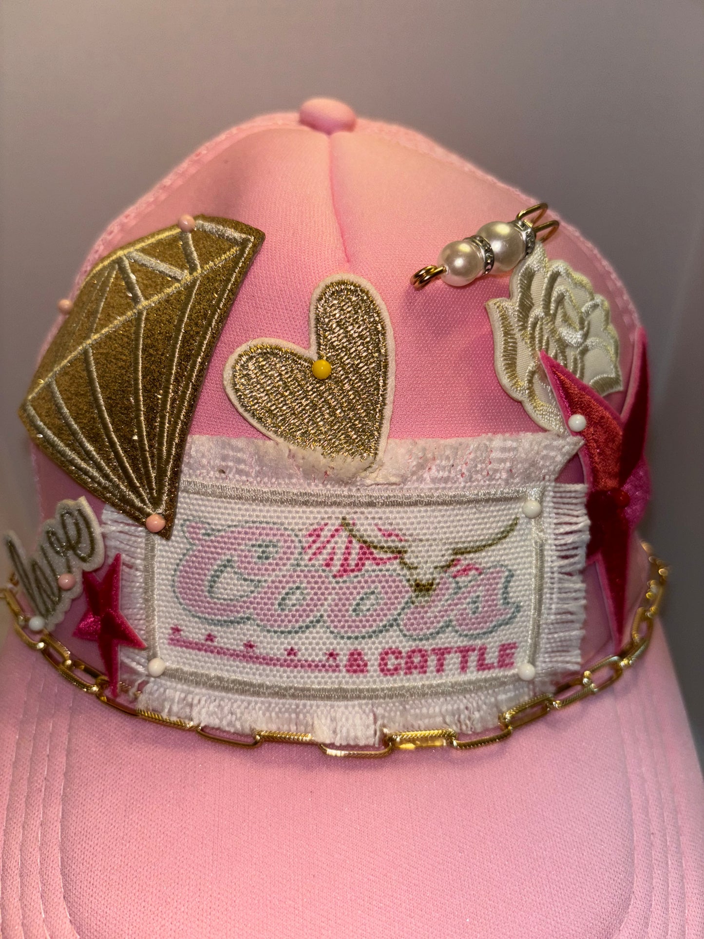 Trucker Patch Hat Coors and Cattle Theme