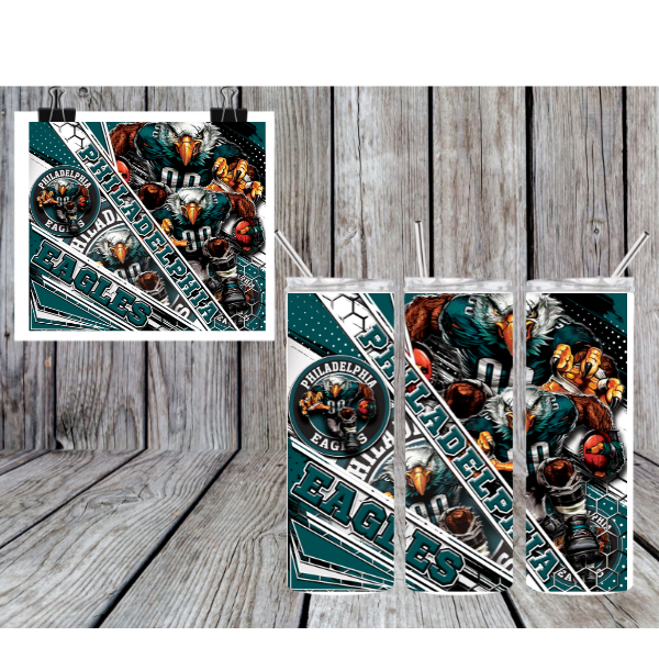 NFL Football Beast Sublimation Tumbler