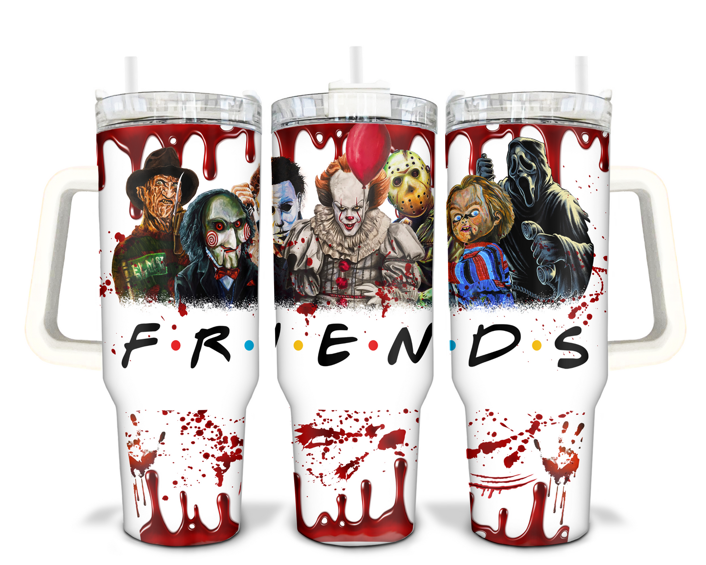 Horror Friends 40oz Tumbler