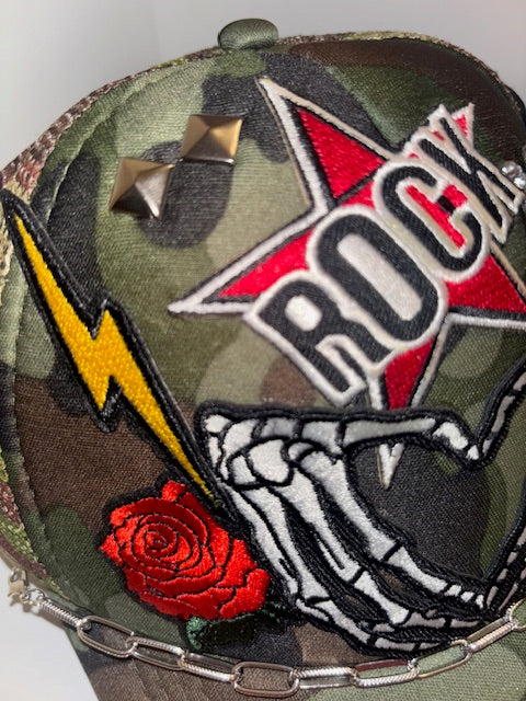 Trucker Patch Hat Rocker Theme