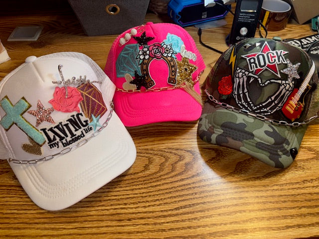 Trucker Patch Hat Rocker Theme