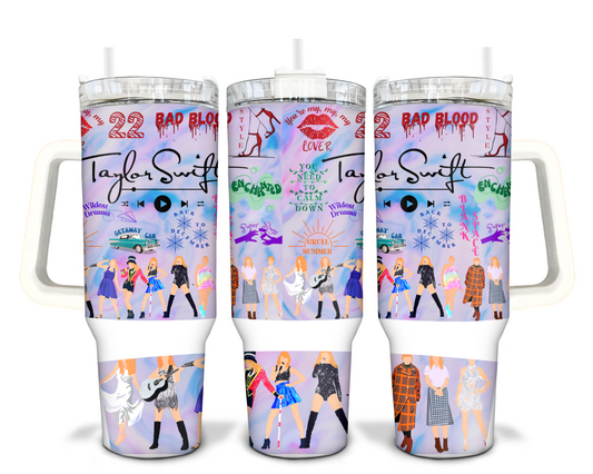 Taylor Swift 40oz Sublimation Tumbler