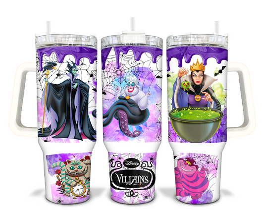 Disney Villians 40oz Sublimation Tumbler