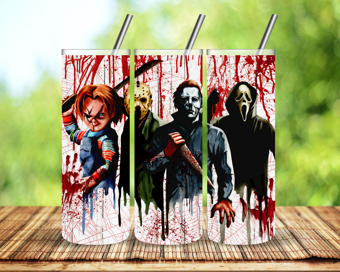 Horror Movies Sublimation Tumbler