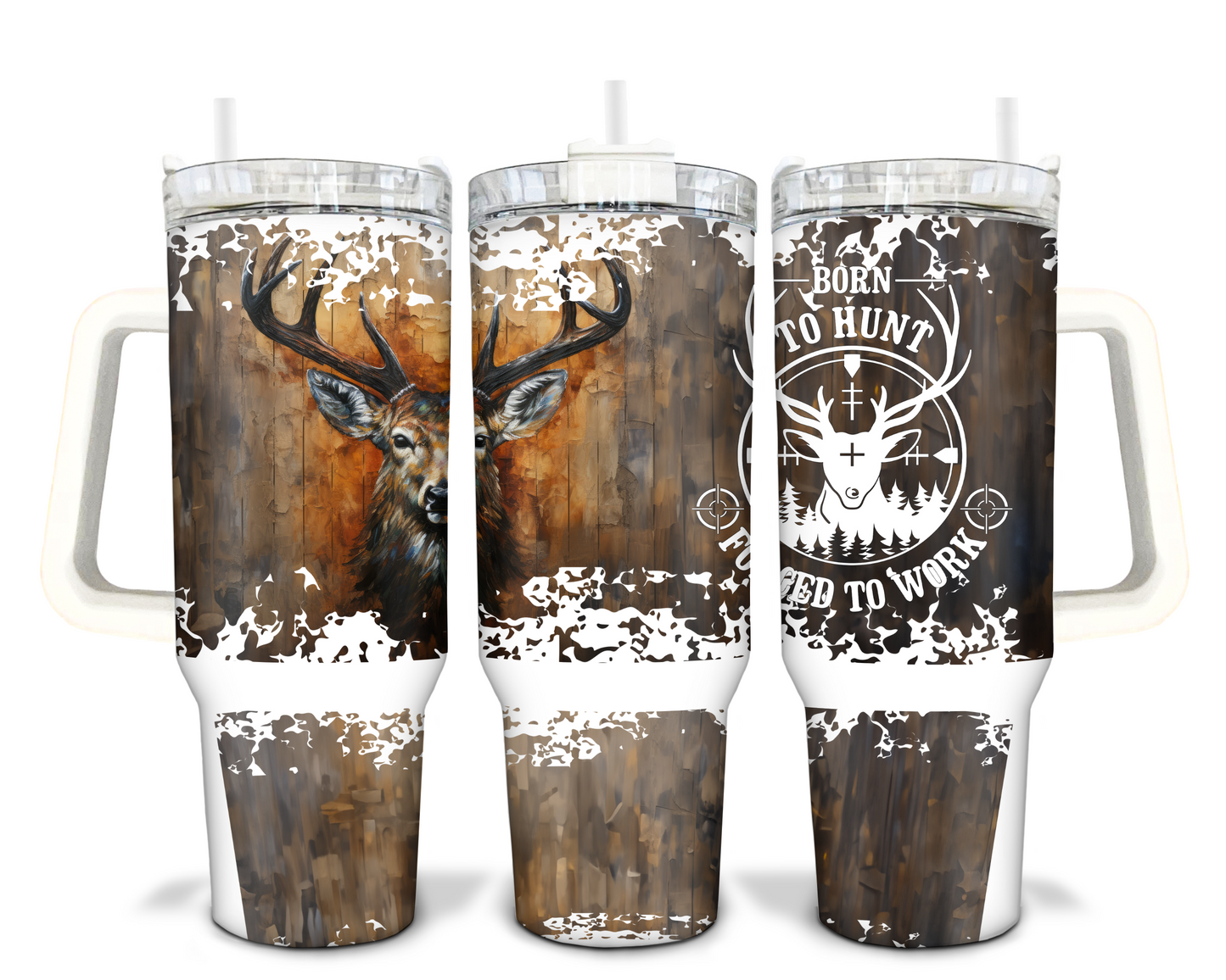 Deer Hunter 40oz Sublimation Tumbler