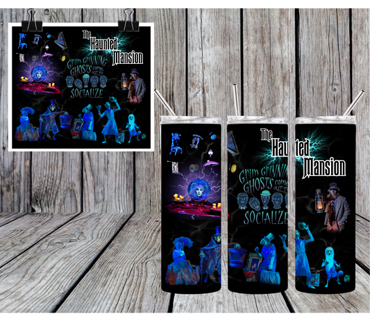 Disneys Haunted Mansion Sublimation Tumbler