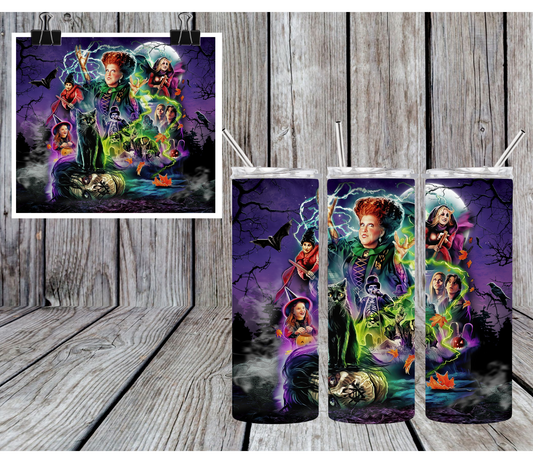 Halloween Hocus Pocus Sublimation Tumbler