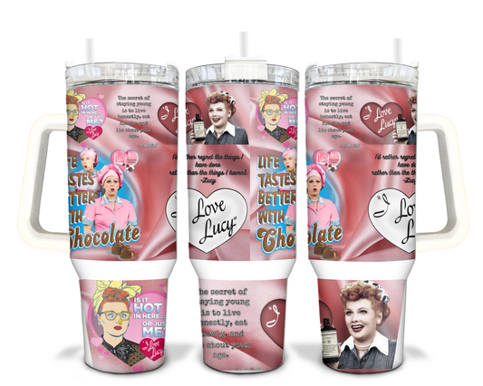 I Love Lucy TV Show 40oz Tumbler