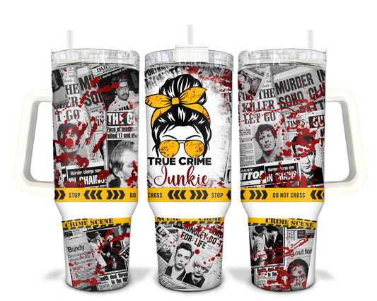True Crime 40oz Tumbler