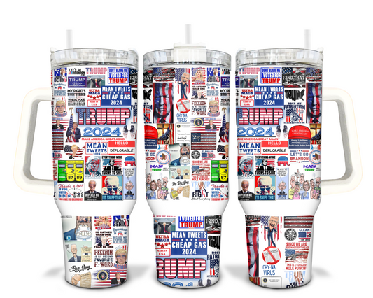 Trump 40oz Sublimation Tumbler