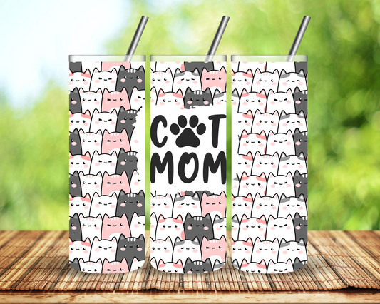 Cat Sublimation Tumbler