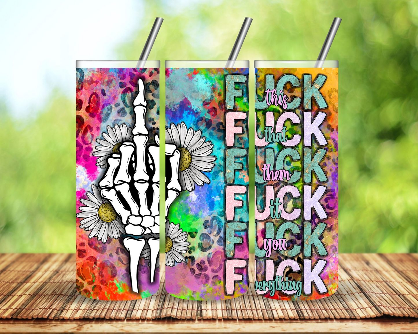 F@*K This Sublimation Tumbler